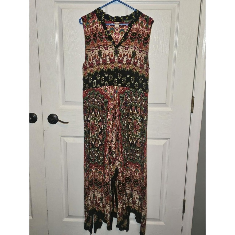 Anita Multicolor Patterned Maxi Dress